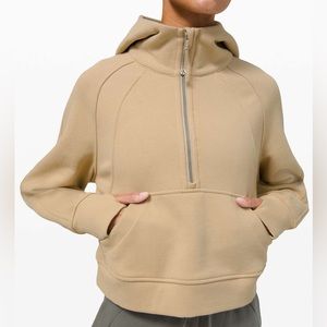 Lululemon scuba oversized Half-Zip in trench